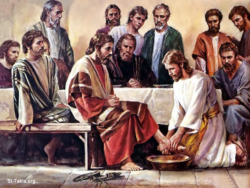 Jesus vasker føtter