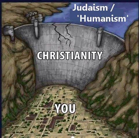 Biblical we can add Catolism and Islamism to the flood. All carnal wordly religions for world hegemony, better call it ideologies (Socialism/Marxism).