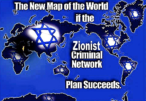 Zionist Criminal Map