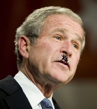 Bush jr. som Hitler