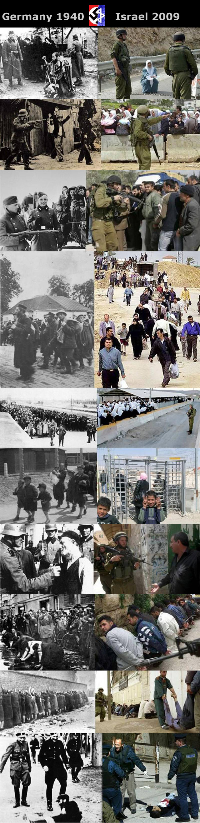 Tyskland/USSR 1940 vs. Israel 2009 Tyskland/USSR 1940 vs. Israel 2009