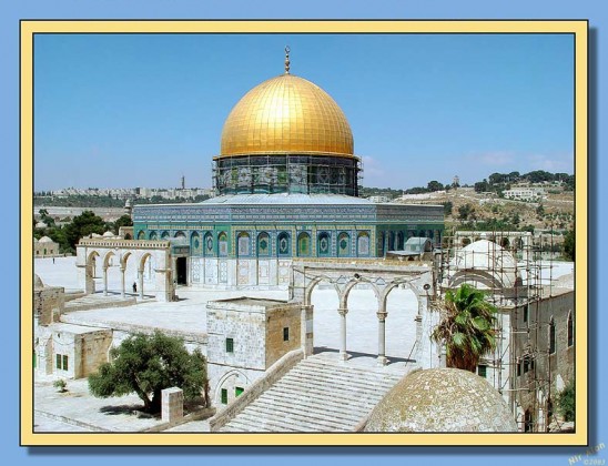 Så snart kristne og muslimer er 'nøytralisert' i Det Hellige Land kan 'noen' herske over verden fra sin trone på det gjenoppbygde Salomons Tempel i Rothschilds Nye Jerusalem.